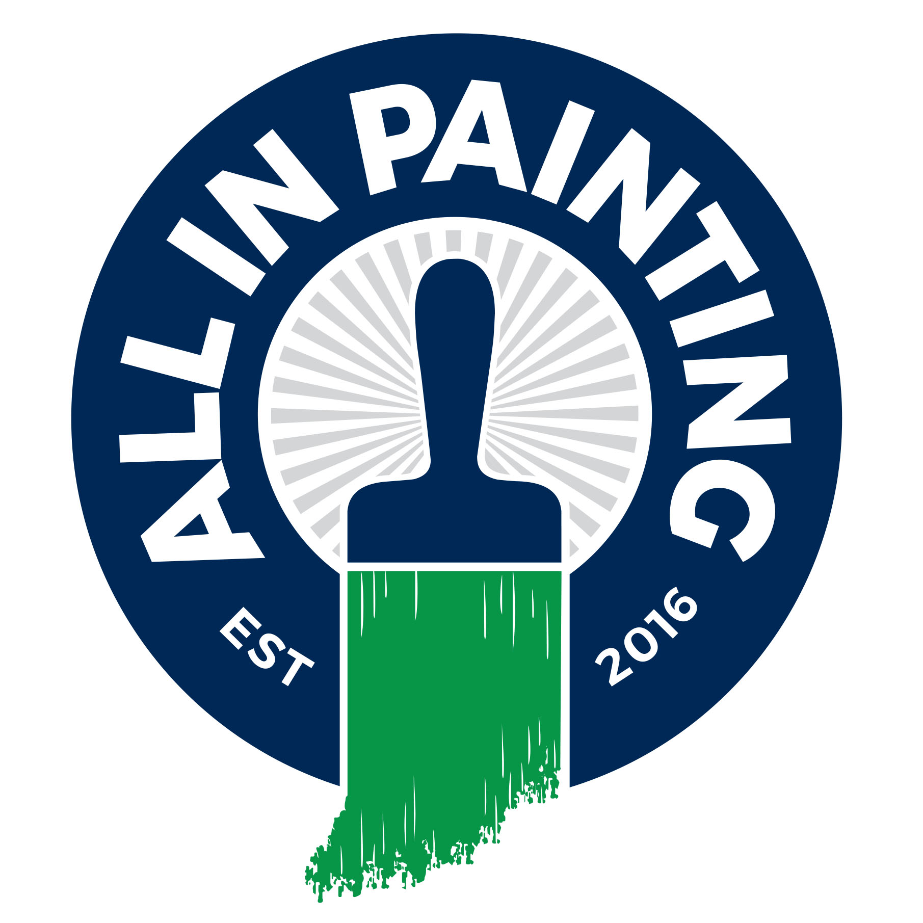 all in painting logo